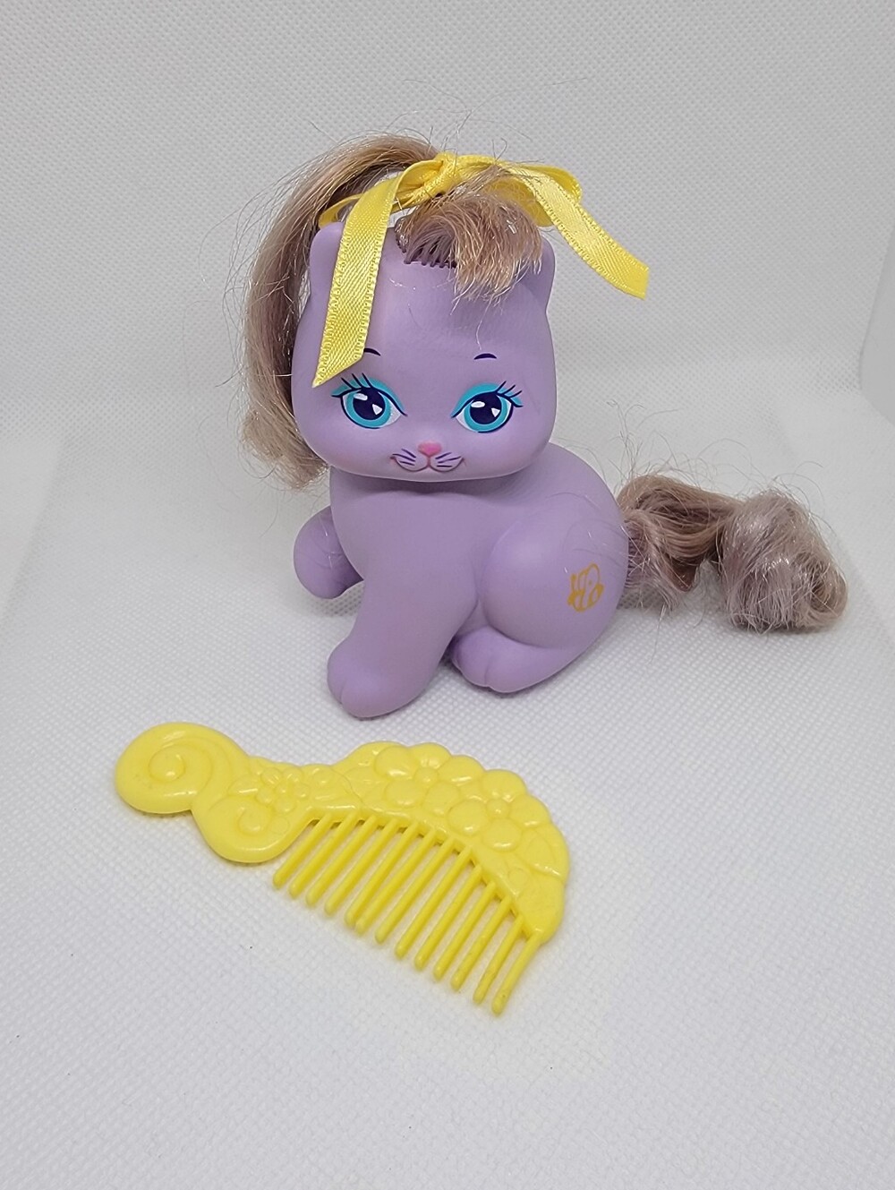 VINTAGE 1989 Mattel LITTLE PRETTY KITTY – "Zizi" w/ Original Accessories *Read*